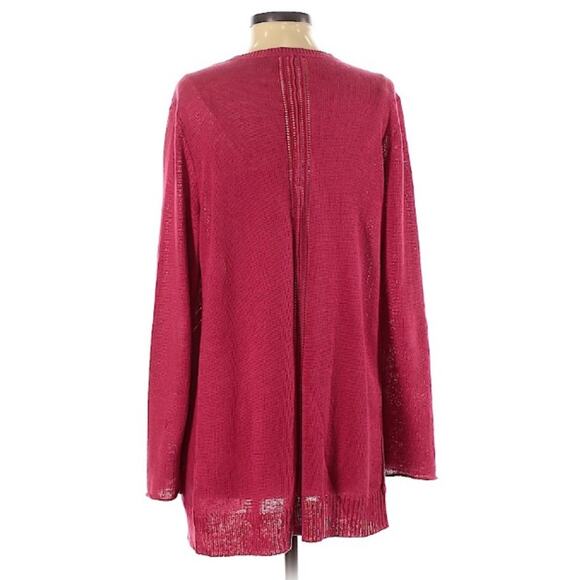 Eileen fisher linen open cardigan - Picture 2 of 5